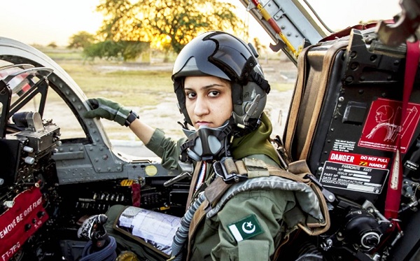 First female pilot of Pakistan