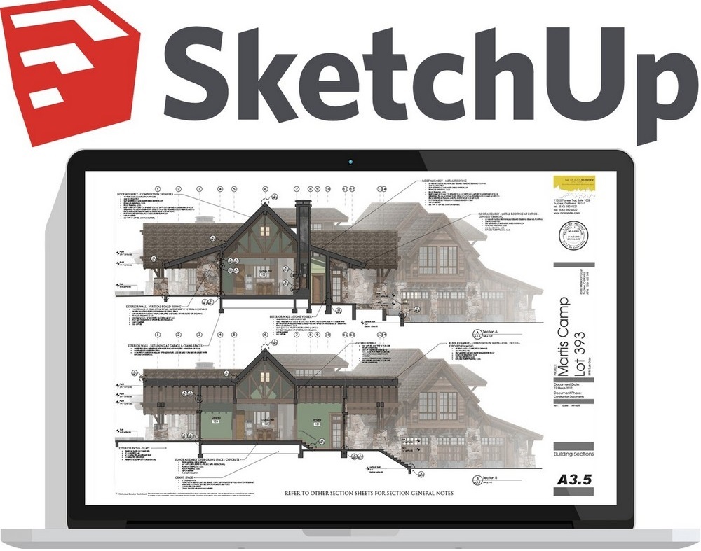 SketchUp Pro: Powerful 3D drawing application