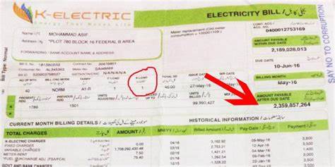 Electric Bill PK